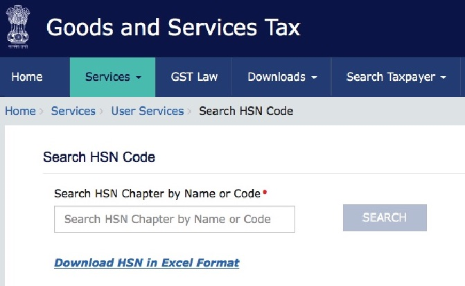 GST HSN Code List 2022