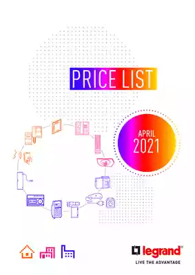 Legrand Switches Price List 2021 PDF Download 