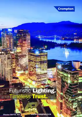 Crompton LED Lighting for Commercial Price List 2021 PDF