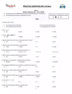 National Achievement Survey 2021 PDF Class 8 