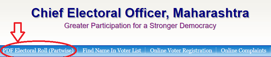 Maharashtra Voter List PDF