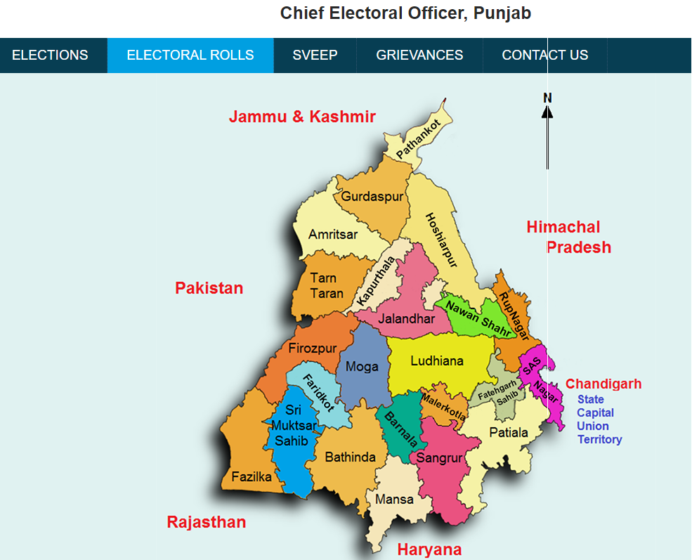 CEO Voter List Punjab 2023