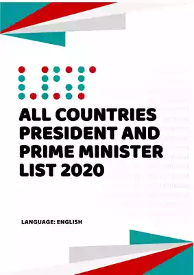 All Countries Presidents and Prime Ministers List in PDF