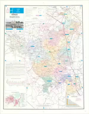 Haryana MAP District Wise PDF