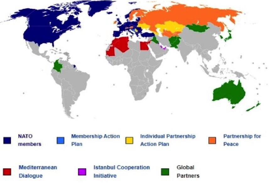 NATO Members Map
