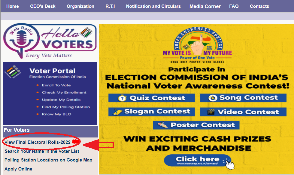 Odisha Voter List PDF