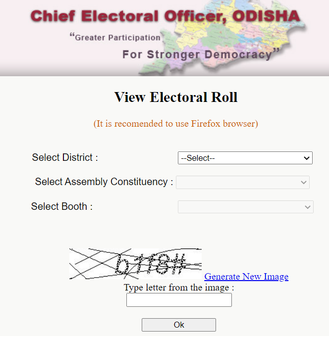 Odisha Voter List 2022