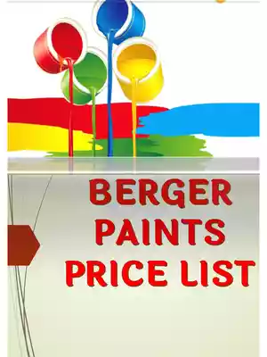 Berger Paint Price List PDF