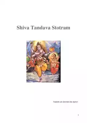 Shiv Tandav Stotram Sanskrit PDF