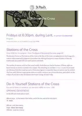 Stations of the Cross PDF 2022