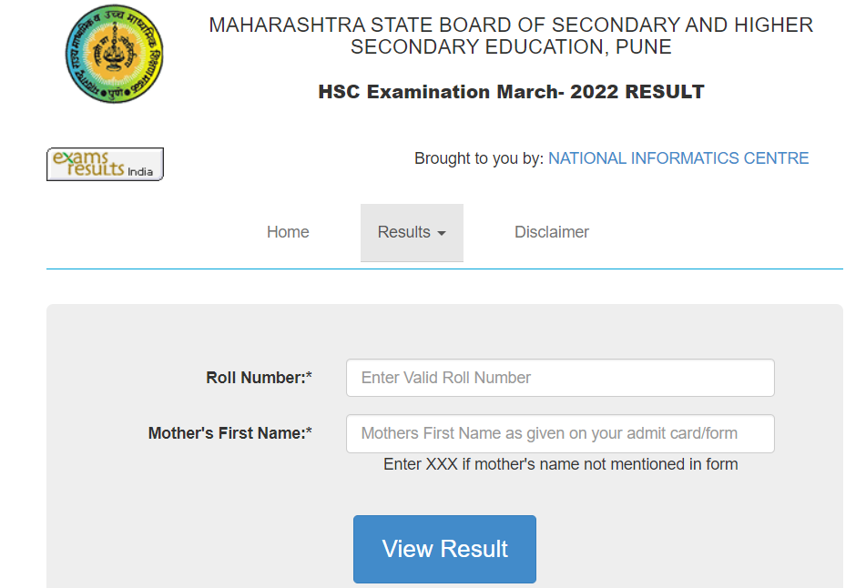 Maharashtra HSC Result 2022