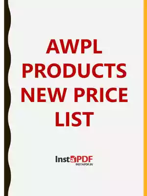 AWPL Products List PDF