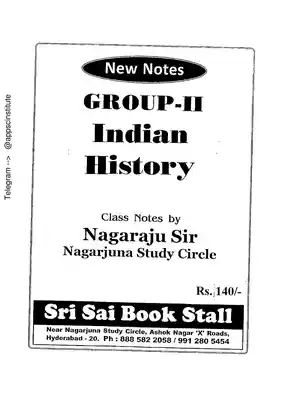 Indian History in Telugu PDF