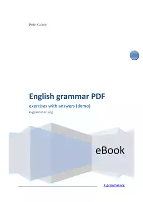 English Grammar Exercises PDF