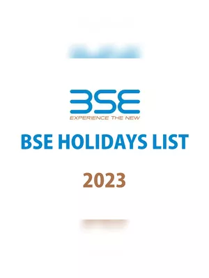 BSE Holidays List 2023