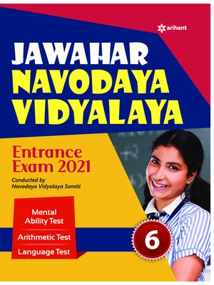 Jawahar Navodaya Vidyalaya Entrance Exam Book Class 6 