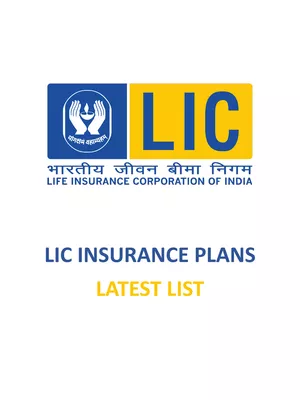 LIC New Plans List 2023