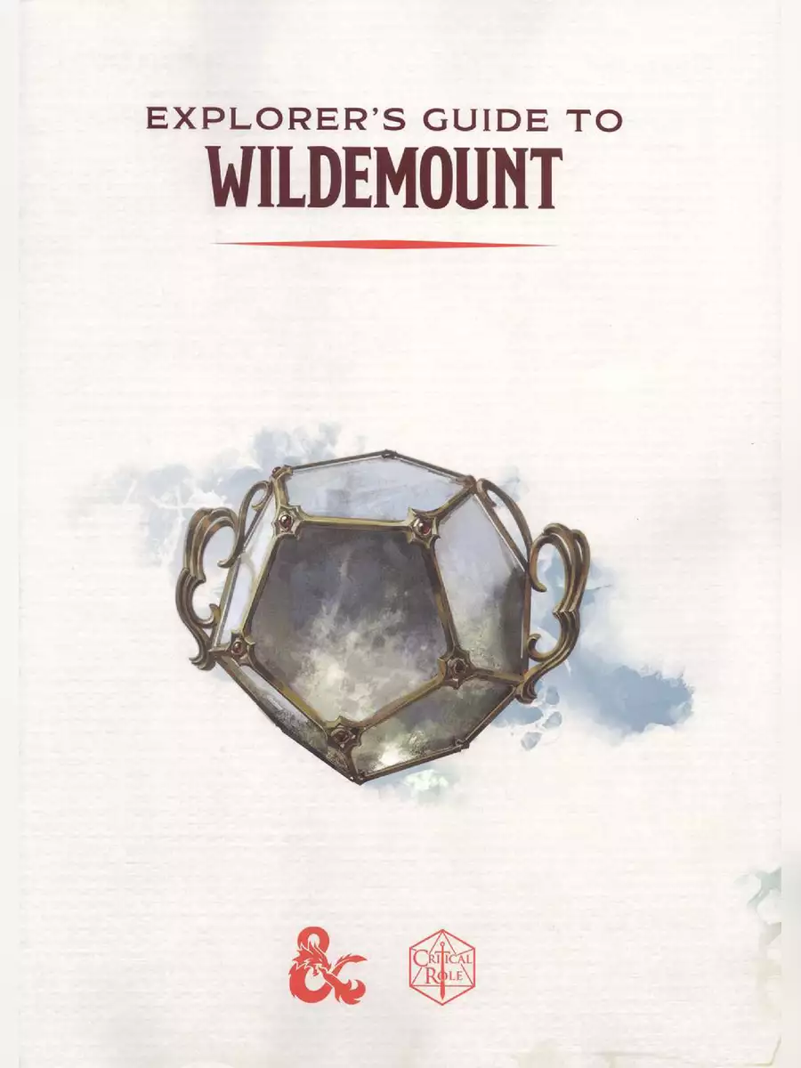 2nd Page of Explorer’s Guide to Wildemount PDF