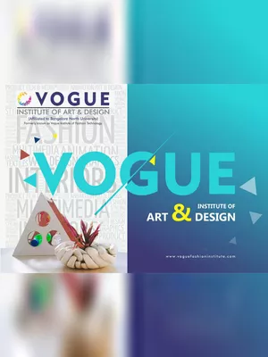 Vogue Fashion Designing Brochure