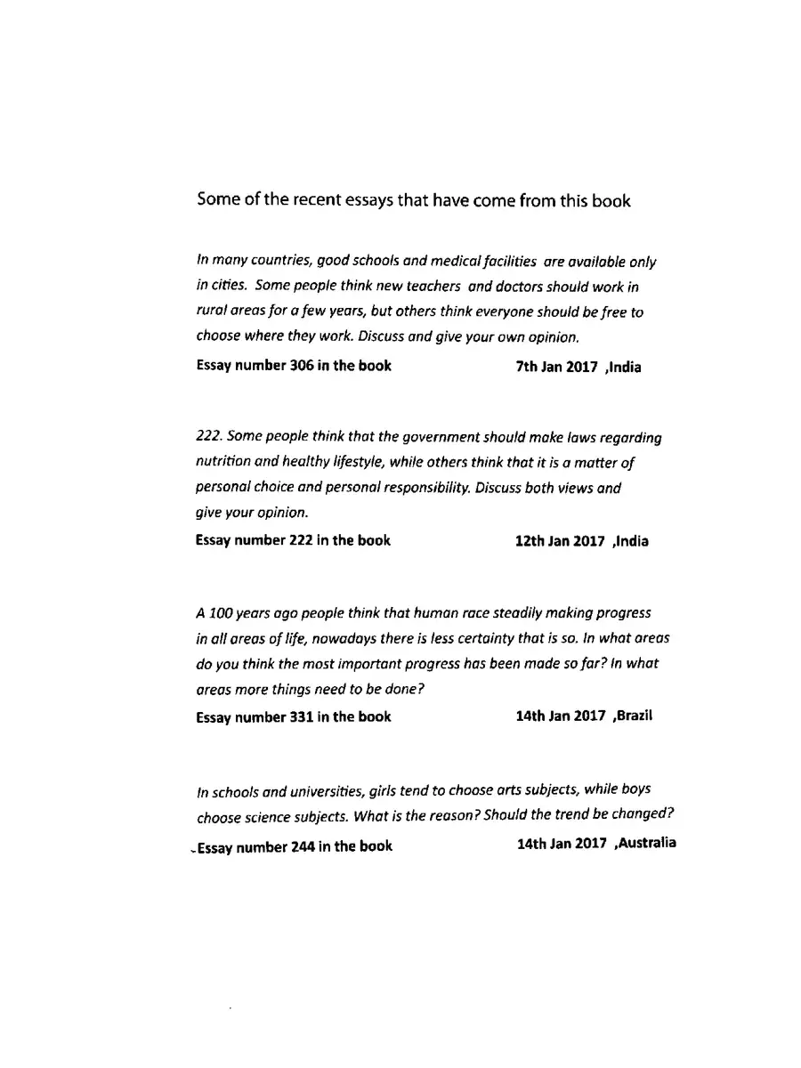 2nd Page of Makkar IELTS Writing Task 2 PDF