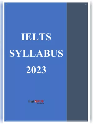 IELTS Syllabus 2023